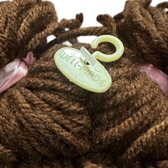 Pawsenclaws & Co Teenees Plush Girl Rag Doll 18” Brown Hair UNSTUFFED NWOT - Picture 6 of 6